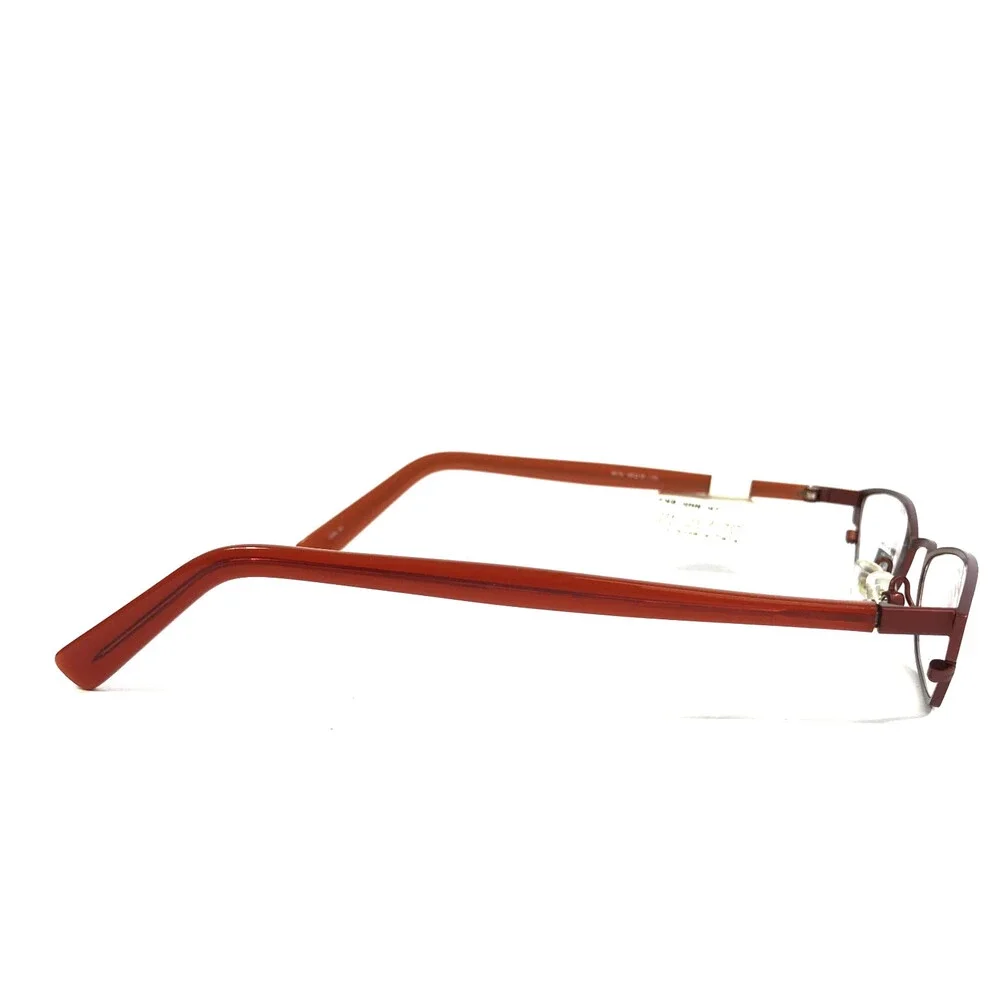 ogi Petite Eyeglasses Frames 9019 COL. 61 Burnt Orange Cat Eye 48-18-135